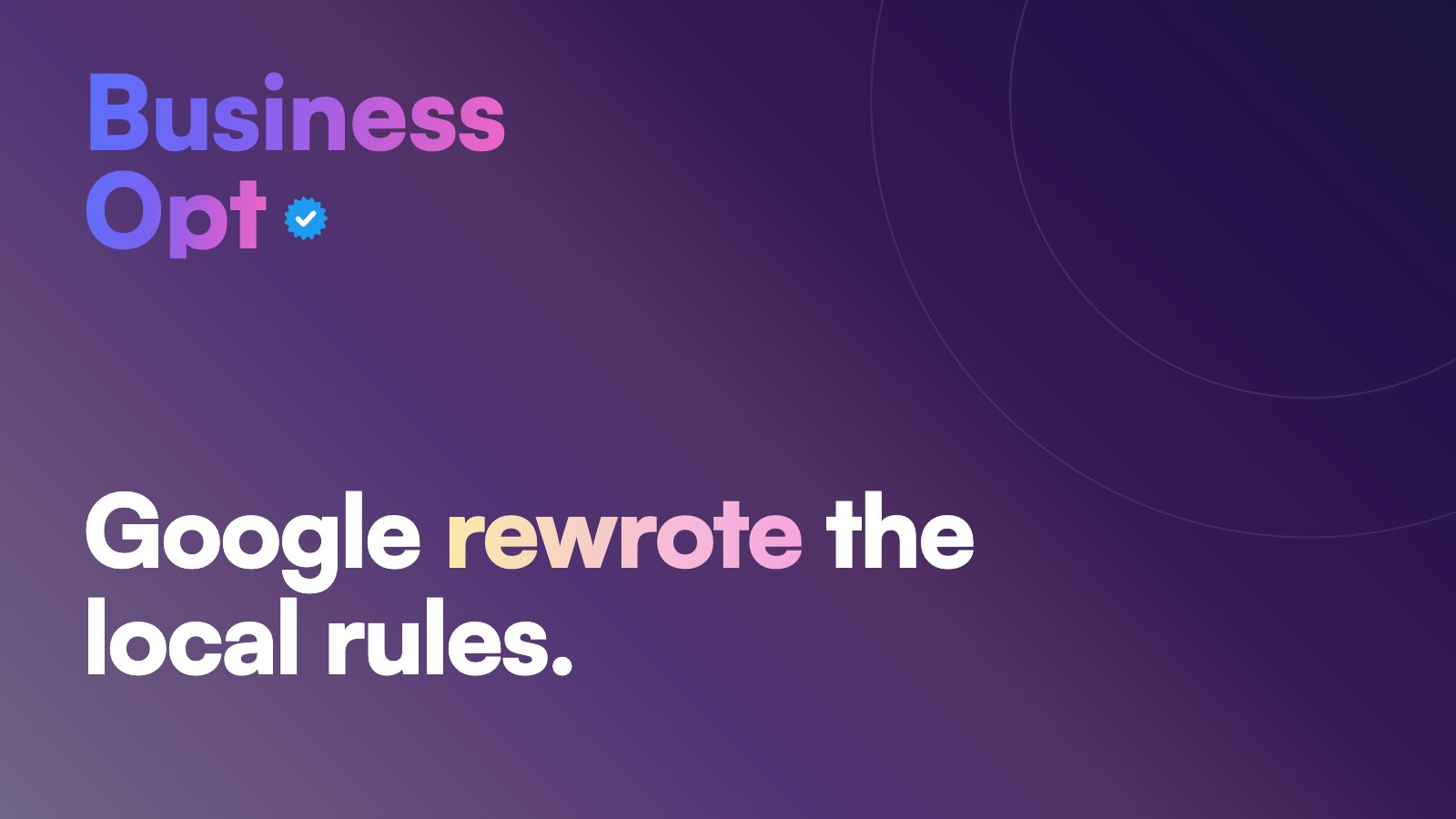 Google Rewrites the Rules for Local Search in the UK